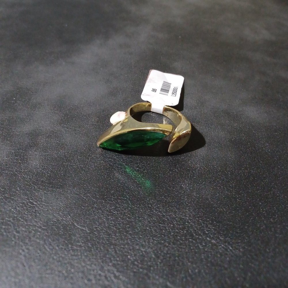 Chrome Diopside Gemstone Ring